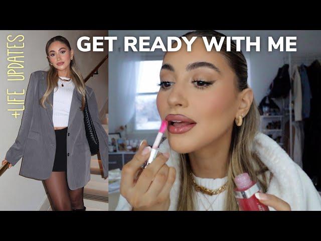 GRWM for a Influencer Event *OUTFIT, HAIR & MAKEUP* + life updates 