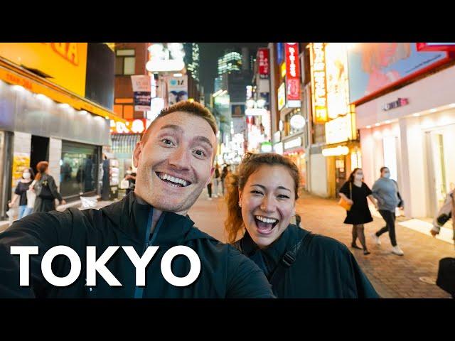 FIRST DAY IN JAPAN (we're in Tokyo)