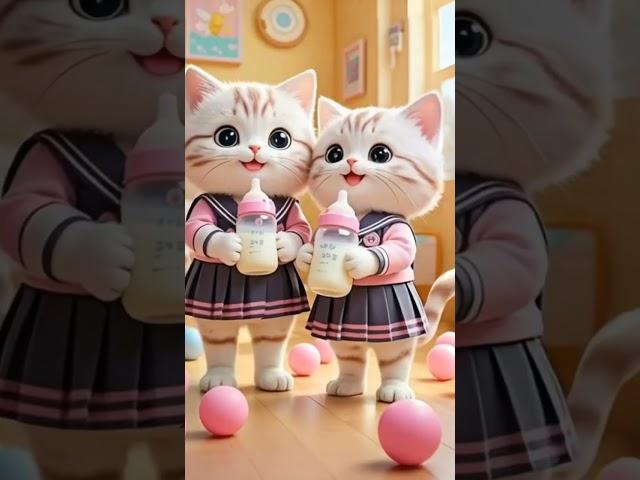 Cat Dance ️| Cute kitten #ai #cat #lovecats #cats#catvideos #funny #kittens #catlover 22062025A