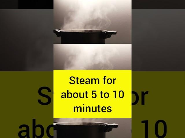How to take steam? #flu #cold #healthbenifit #healthandwellness