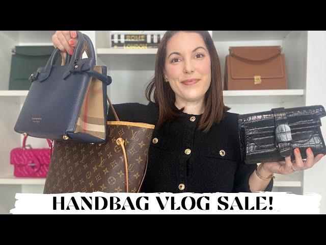 HANDBAG VLOG SALE  Decluttering my Handbag Collection