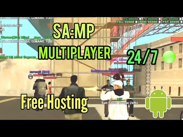 How to host samp server 24/7 for free | gta sa multiplayer android host