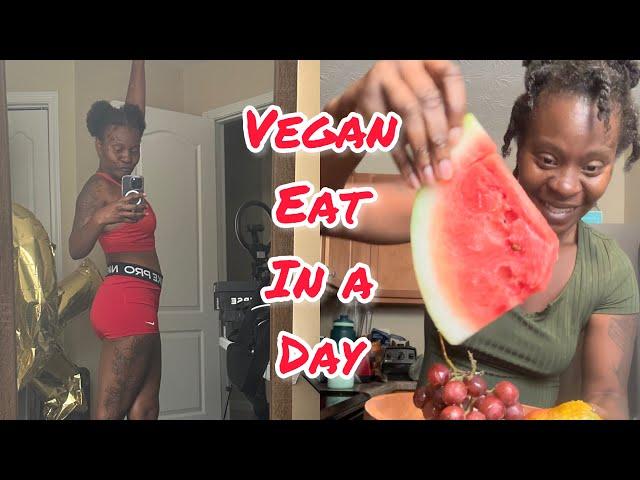 What I eat in a day as a vegan 