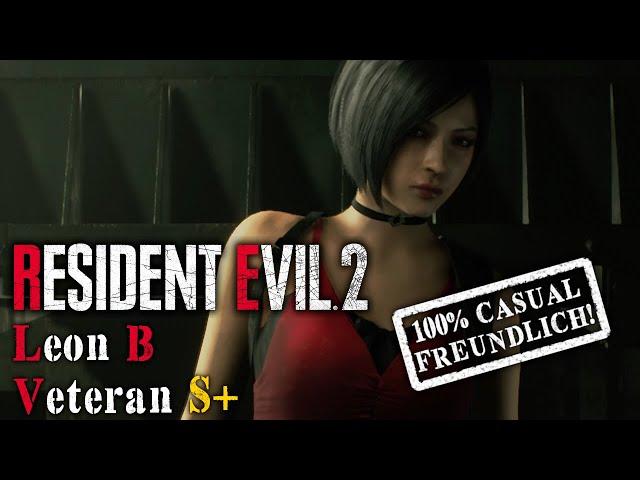 Resident Evil 2 Remake | So überlebst du ganz leicht das B Szenario mit Leon auf Veteran mit S+ Rang