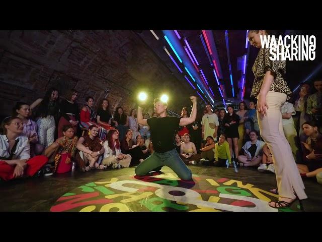 Арчин vs Miss Oline | 1/8 Pro battle | Waacking Sharing 2022