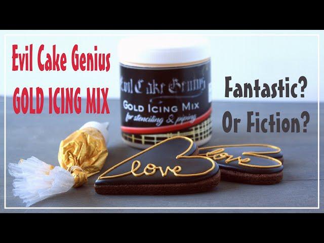 Evil Cake Genius Gold Icing Mix Product Review