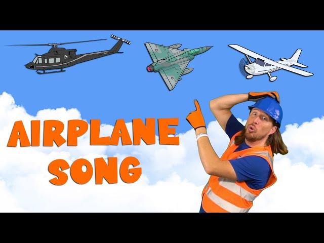 Airplane Song for Kids | Helicopters and Jet Planes | Kid Music