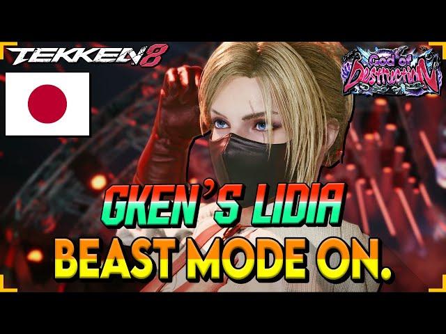 GKEN’s LIDIA is a BEAST! Tekken 8 High-Ranked Matches!