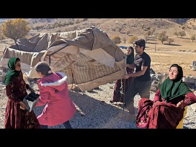 "The height of excitement and a disaster: Zeinab in the middle of building a house full of hope!"