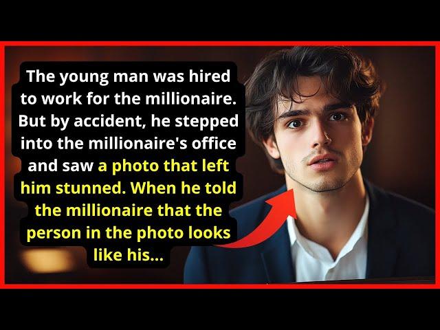 Millionaire paralyzed by employee's words when the employee accidentally sees a photo...