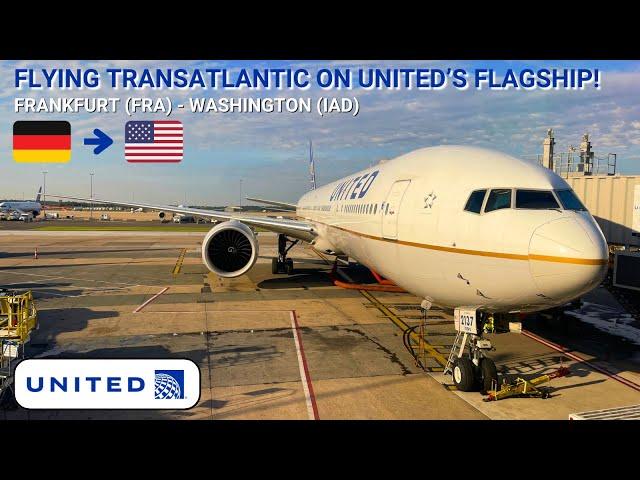 REVIEW | United Airlines | Frankfurt (FRA) - Washington (IAD) | Boeing 777-300ER | Economy