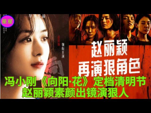 冯小刚《向阳·花》定档清明节 赵丽颖素颜出镜演狠人