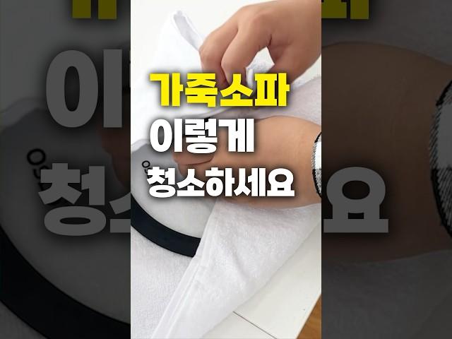 냄비 뚜껑으로 끝내는 소파 청소