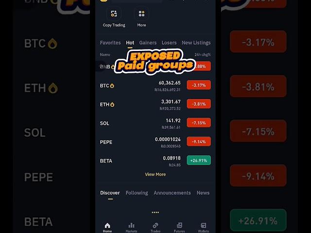 Expose paid signals groups with molvi#crypto #trading #bitcoin #freecrypto  #waqarzaka