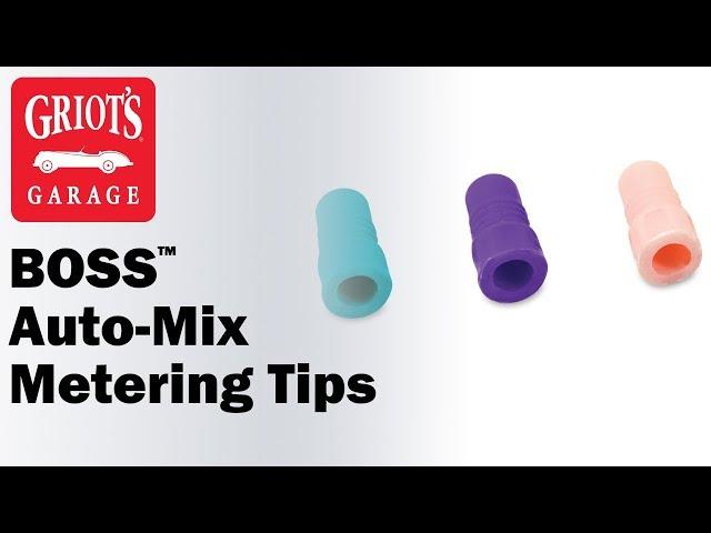 BOSS™ Foaming System – Auto-Mix Metering Tips