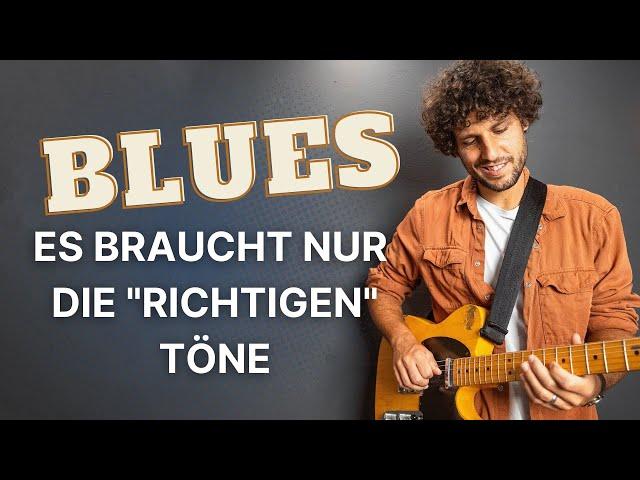 Ein einfaches Gitarrensolo zum Blues spielen