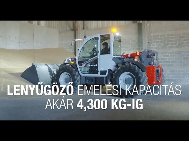 Massey Ferguson TH teleszkópos rakodók - BEMUTATÓ MAGYARUL