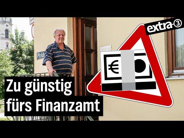 Realer Irrsinn: Vermieter verlangt zu wenig Miete in München | extra 3 | NDR