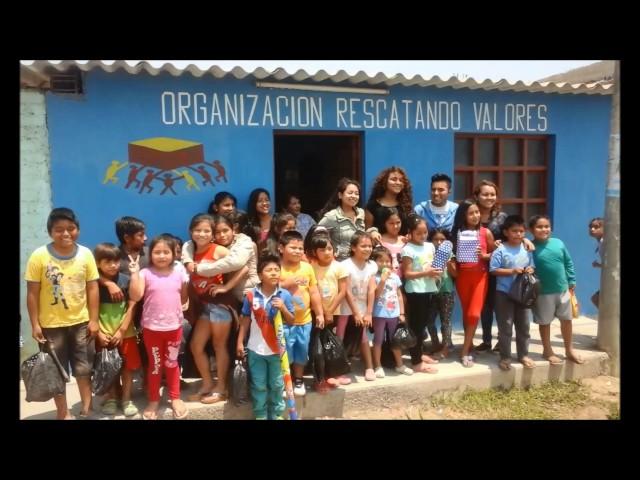 Voluntariado Infantil - Organización Rescatando Valores 2016