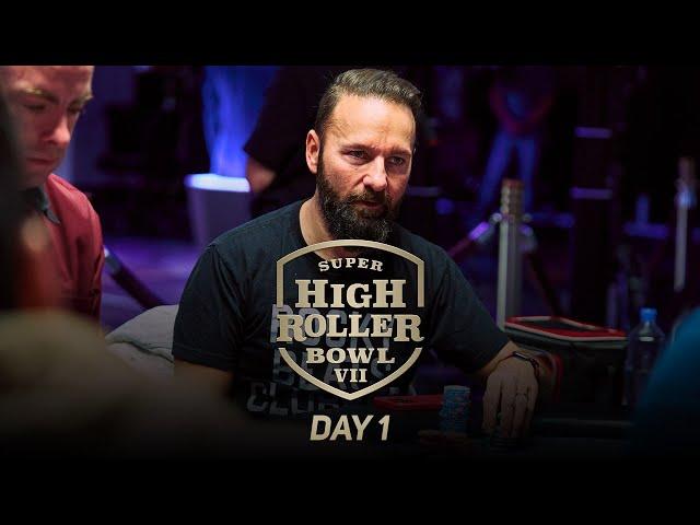 Super High Roller Bowl VII | Day 1 with Daniel Negreanu & Bryn Kenney