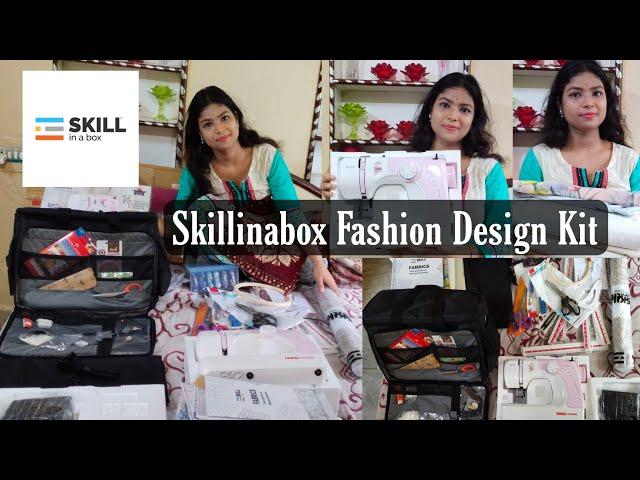 Skillinabox Fashion Design Kit Unboxing And Experience #nishufashions #skills #youtube #skillinabox