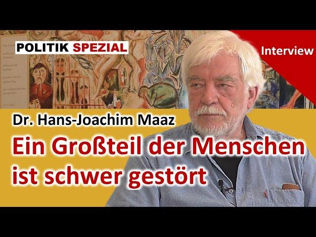 Die schwer erkrankte Gesellschaft | Interview mit Dr. Hans-Joachim Maaz