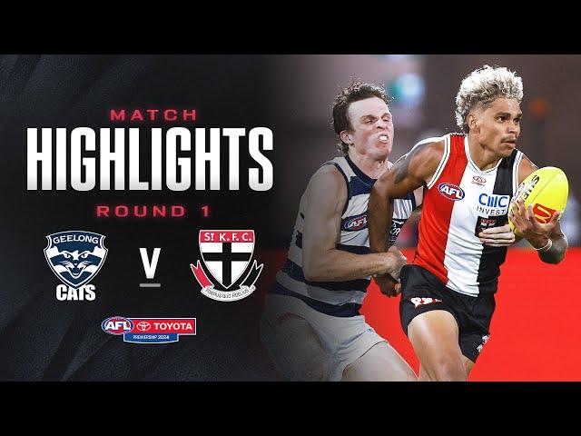 Geelong Cats v St Kilda Highlights | Round 1, 2024 | AFL