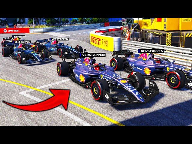 I Changed Every Car Into A RedBull In F1 22