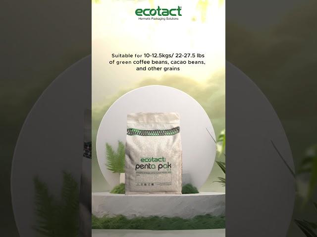 Ecotact Penta Pak 12.5 #ecotact  #sustainablecoffee #ecotactnepal #coffeebag