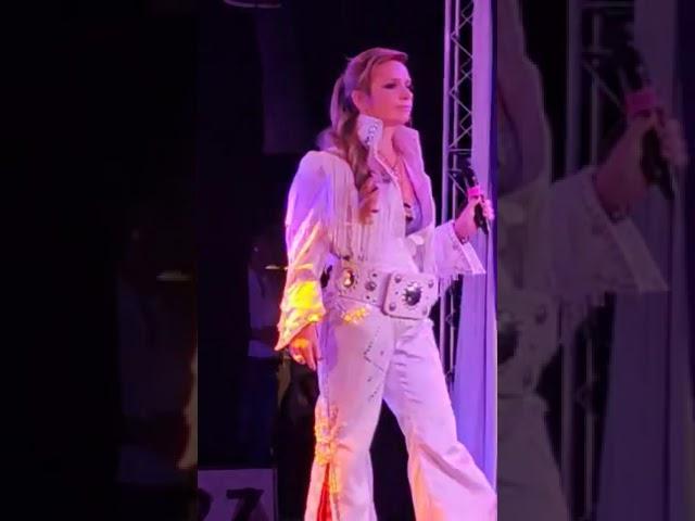 Blackpool,  England  - Paula Navarro Elvis Tribute "How great thou art "