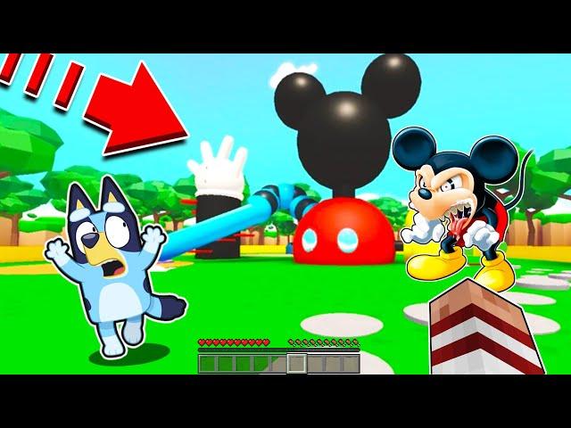 ESCAPAMOS DE LA CASA DE MICKEY MOUSE CON BLUEY