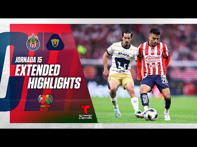 Chivas vs Pumas (ESP) | Highlights Chivas | Liga MX Jornada 15 | Telemundo Deportes