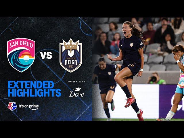 San Diego Wave FC vs. Seattle Reign | NWSL Extended Highlights | 6/6/25 | Prime Video