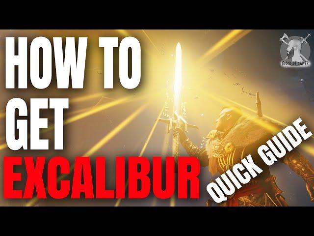 How to get the BEST SWORD EXCALIBUR! Assassin's Creed Valhalla (Quick and Easy Guide)