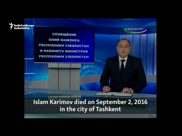 Uzbekistan Announces The Death Of President Islam Karimov