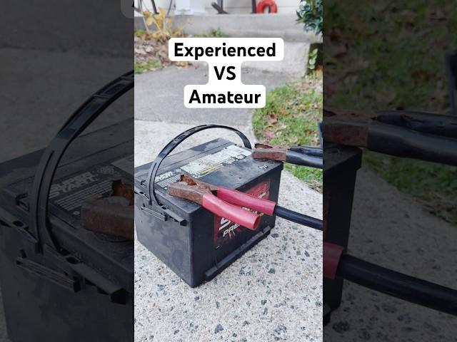 Experienced Mechanic VS Amateur Mechanic. If you know, you know. #mechanic #viral #cars #automobile