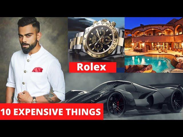 10 Most Expensive Things Virat Kohli Owns