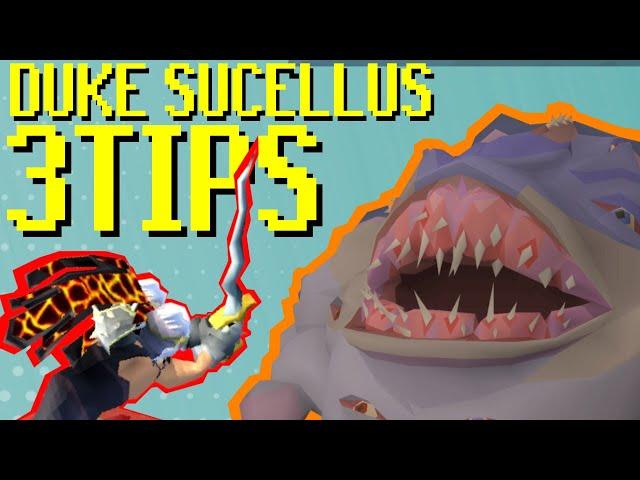 3 Tips that make Duke Sucellus EASY, in 1 minute!