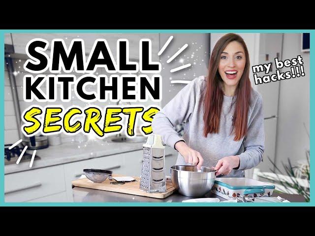 SMART SMALL KITCHEN HACKS FOR STORAGE & ORGANIZATION