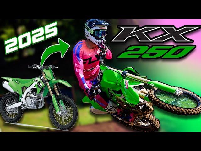 NEW 2025 KX250 - My First Ride!