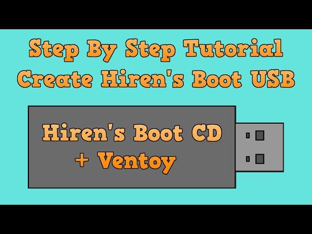 Ultimate DIY Guide: Create Bootable Hiren's USB with Ventoy | High-Level Overview! Step By Step