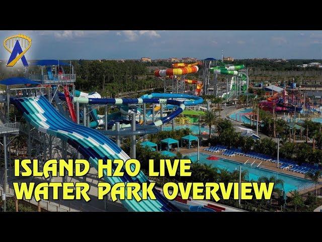 Overview of Island H2O Live Water Park at Margaritaville Resort Orlando