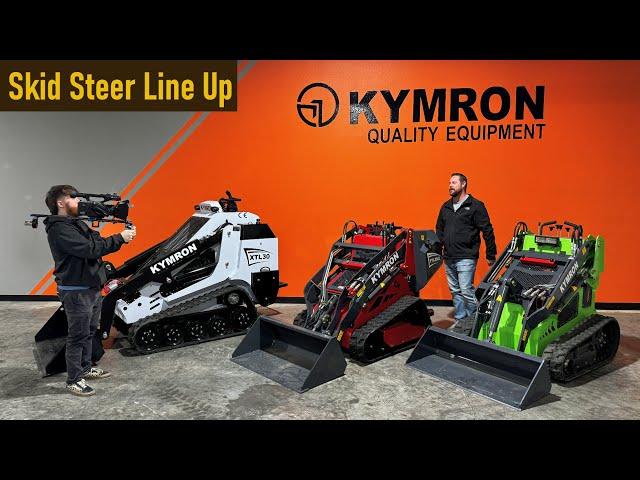 KYMRON Stand on skid steer comparison