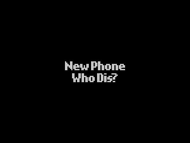 Nicolas Julian - New Phone Who Dis? (Official Visualizer)