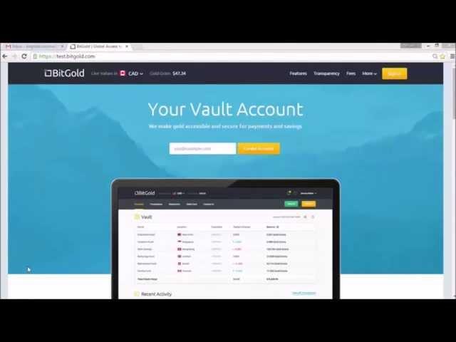 How To  Create a BitGold Account - How to Sign up with BitGold