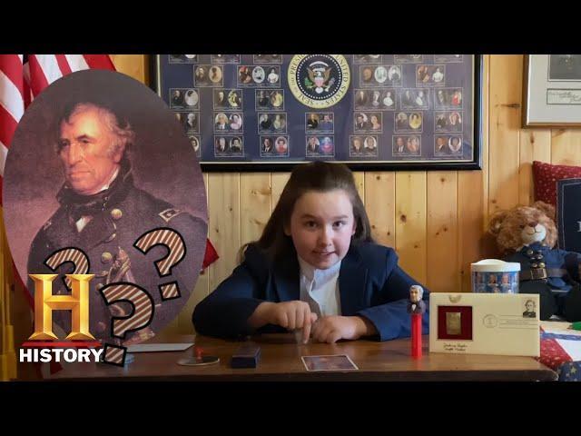 Zachary Taylor: Most Obscure US President | Kid Presidential Expert Macey Hensley | History at Home