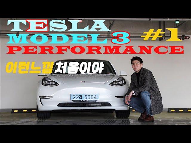 테슬라 모델3 퍼포먼스! 슈퍼카급 제로백! 이런느낌 처음이야! 자동차의 세대교체 [TESLA MODEL3 PERFORMANCE 1편]