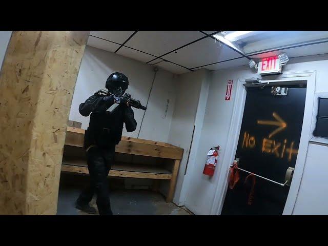 Amped Airsoft Arena, (Body Cam) Team Deathmatch Gameplay 12/21/24