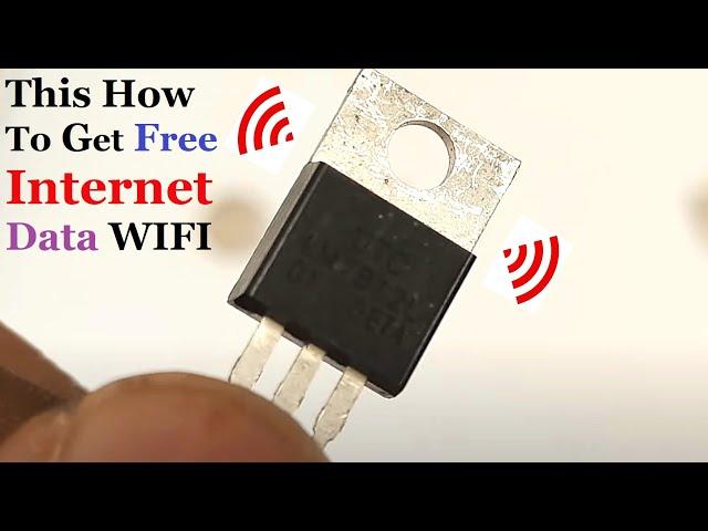 Stop Pay INTERNET Anymore GET Unlimited Wifi