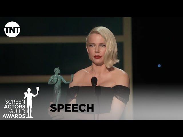 Michelle Williams: Award Acceptance Speech | 26th Annual SAG Awards | TNT